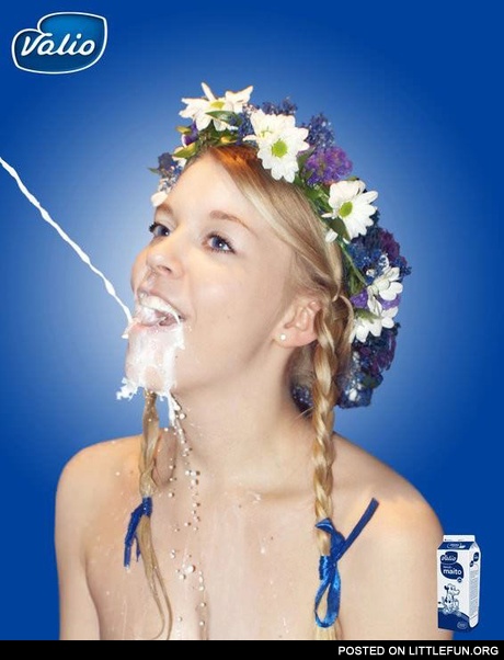 Finnish milk ad