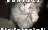 In Soviet Russia kitteh captions you
