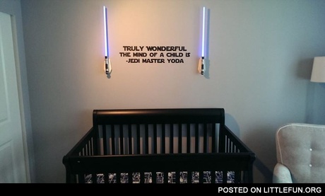 Star Wars Theme Baby Room
