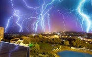 Beautiful lightning