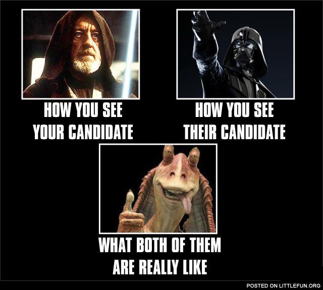 How you see your candidate