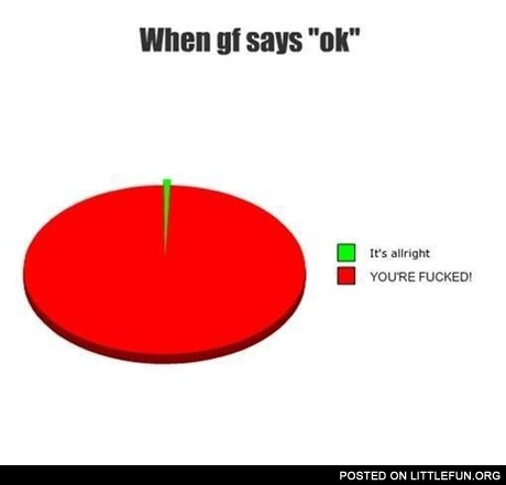 When girfriend says ok