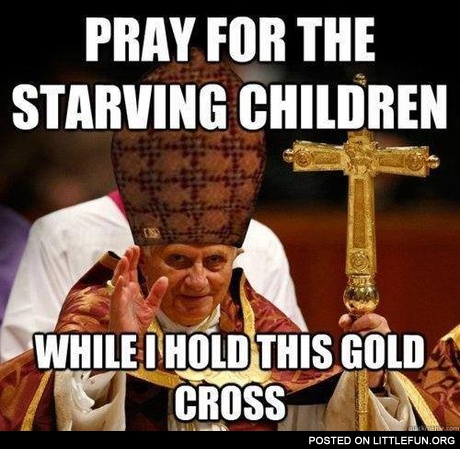 Gold cross