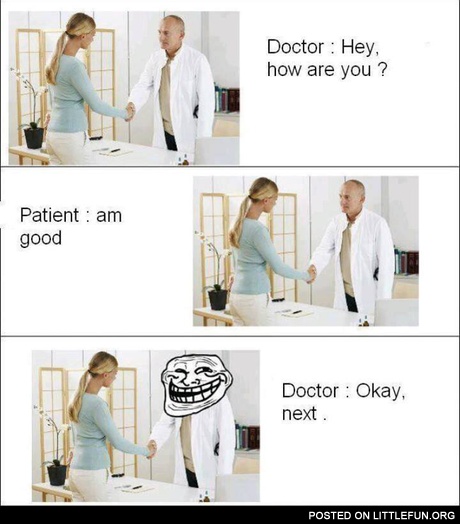 Doctor and patient
