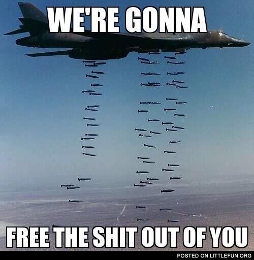 We are gonna free the sh*t out of you