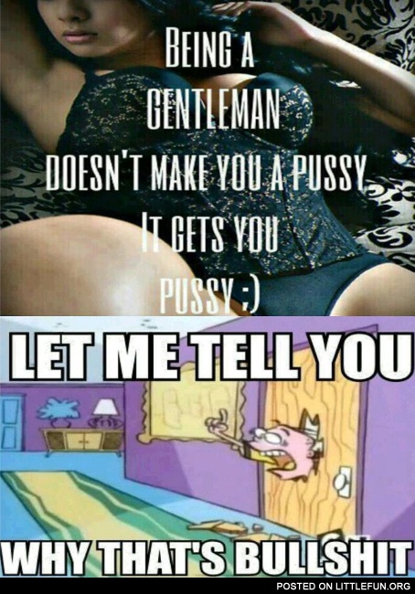 Being a gentleman