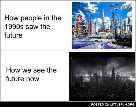 How people in the 1990s saw the future