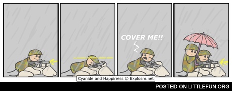 Cover me