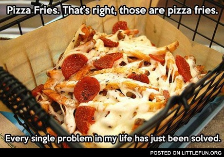 Pizza fries