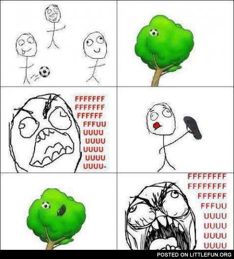 Ball on the tree