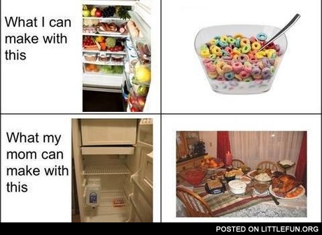 What I and my mom can make with this