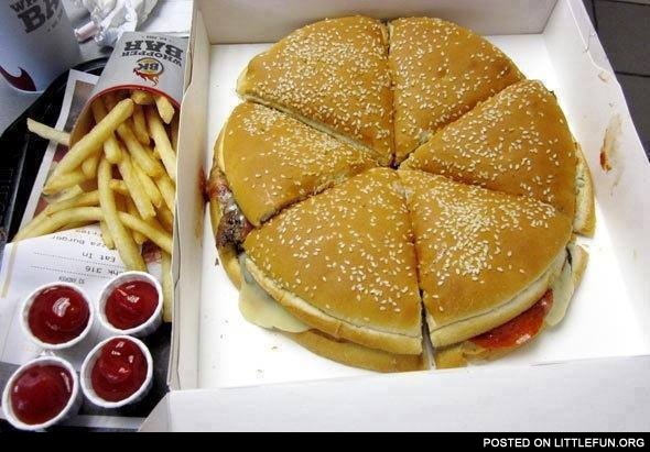 Burger King Pizza Burger
