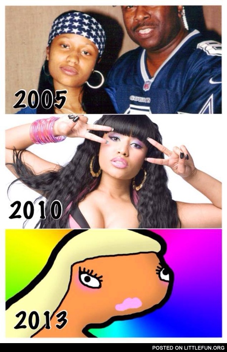 Evolution of Nicki Minaj