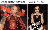 Miley Cyrus' birtday vs. Sasha Grey"s birthday