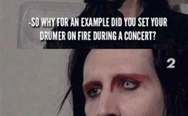Marilyn Manson jokes
