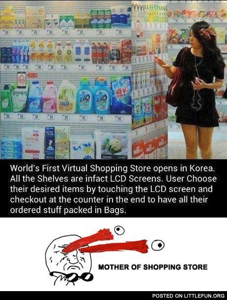 Virtual shopping store