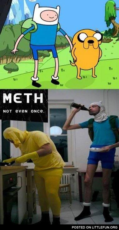 Finn after meth