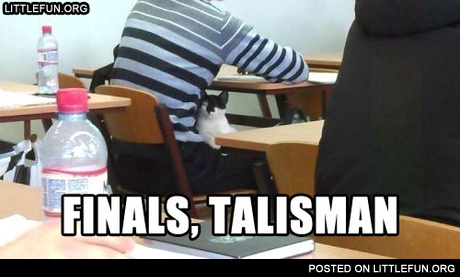 Finals, talisman