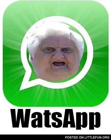 WatsApp. Wat?