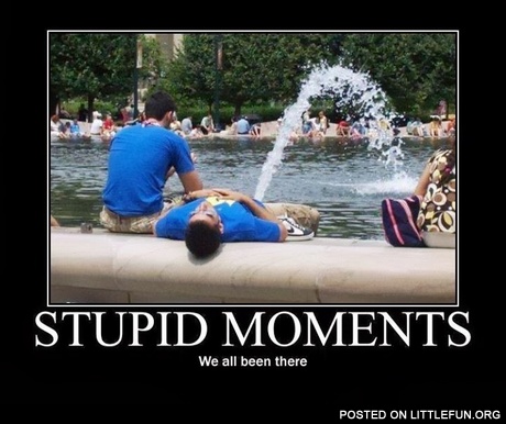 Oh, that fountain