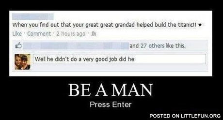 My great great grandad helped build Titanic