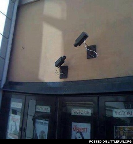 Security cameras fail
