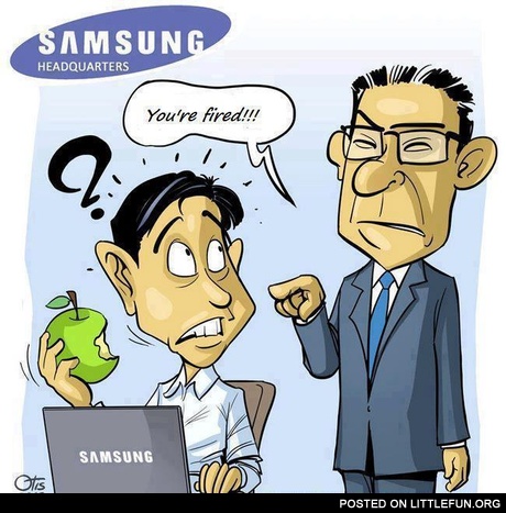 Samsung and Apple