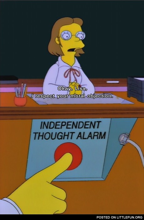 Independent Thought Alarm