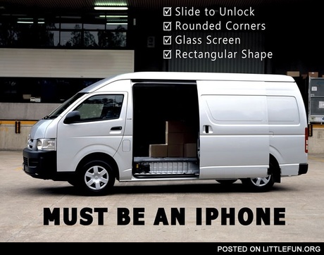 Must be an iPhone