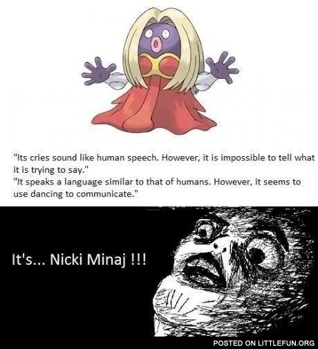 It's Nicki Minaj