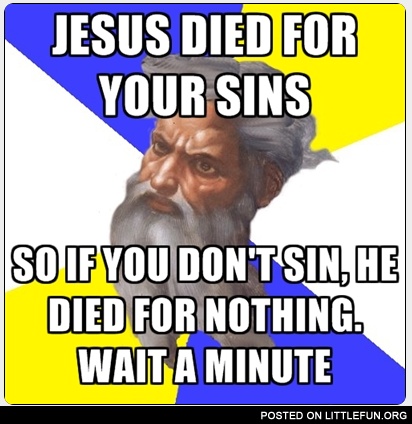 Jesus dies for your sins