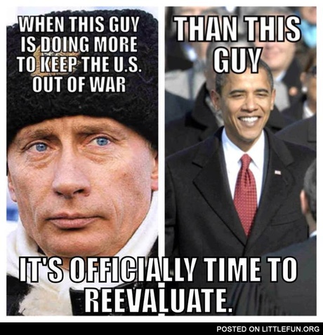 Putin and Obama