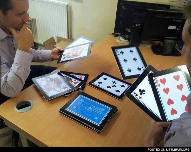 Tablet poker