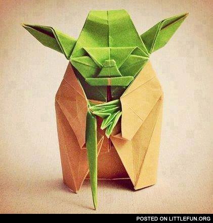 Yoda origami