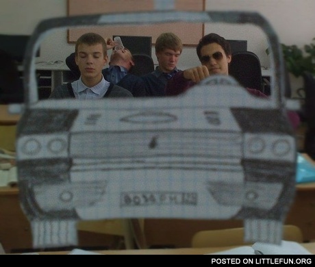 Cool car. Seems legit.