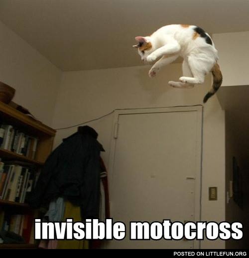 Invisible motocross