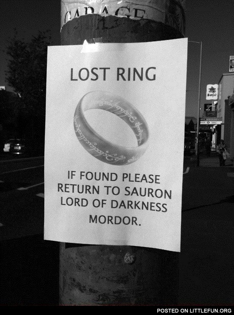 Lost ring