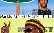 Snoop Dog after 20 years of smoking weed