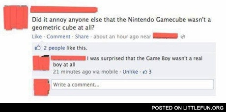 Gamecube wasn't a geometric cube at all