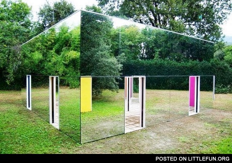 Mirror house