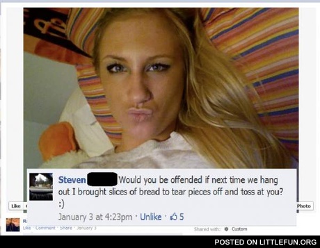 Duckface and the bread