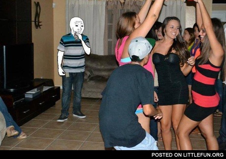 Me at the party