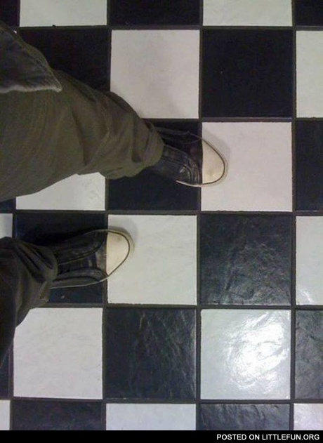 Hidden gumshoes