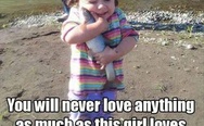 You will never love anything as much as this girl loves her fish