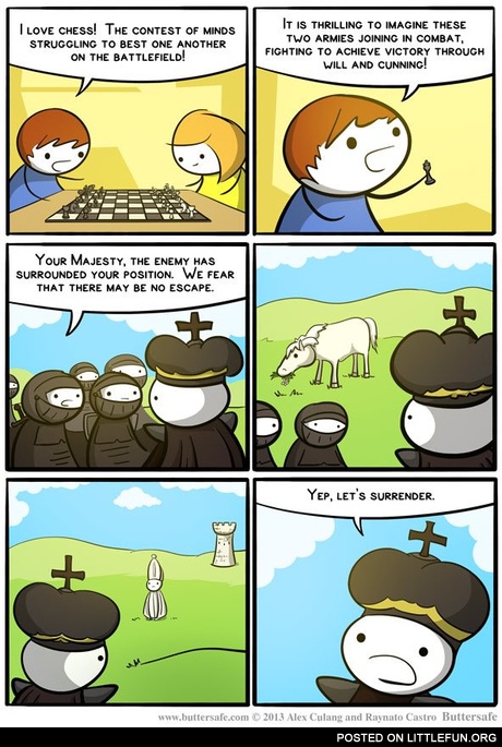 I love chess