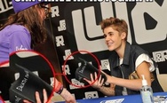Can I have an autograph? Justin Bieber and Death note