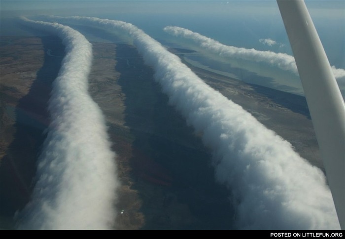 Morning Glory Clouds in Australia