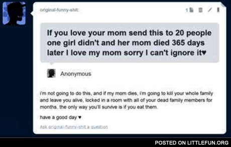 If you love your mom