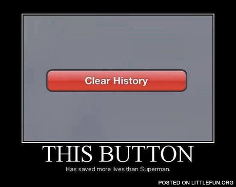 Clear history button
