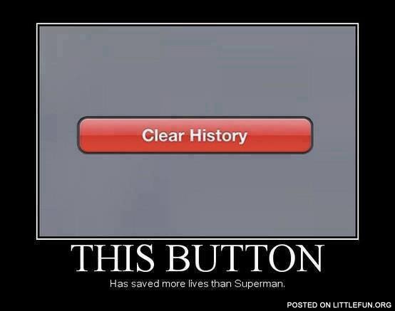 Clear history button